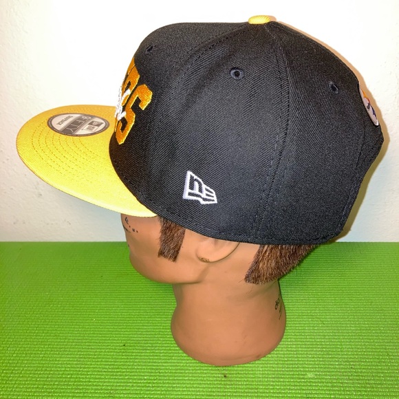 NEW Pittsburgh Steelers New Era  NFL Draft 9FIFTY Snapback Adjustable Hat Black - Picture 7 of 8